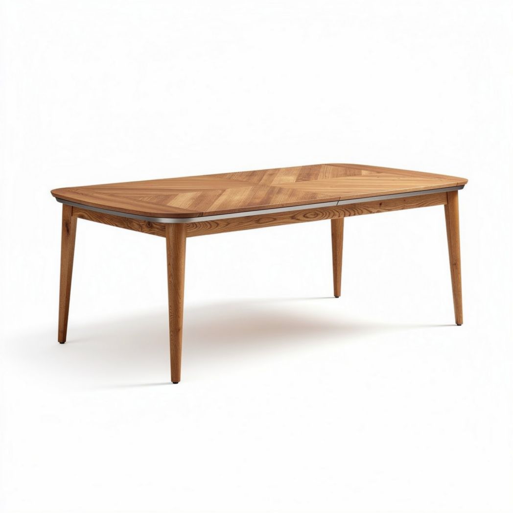 Eettafel van hout afmetingen 150 x 90 x 75cm voor gebruik in eetkamer